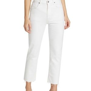 1wk till it’s gone! Citizens of Humanity Daphne Crop High Rise Stovepipe jeans